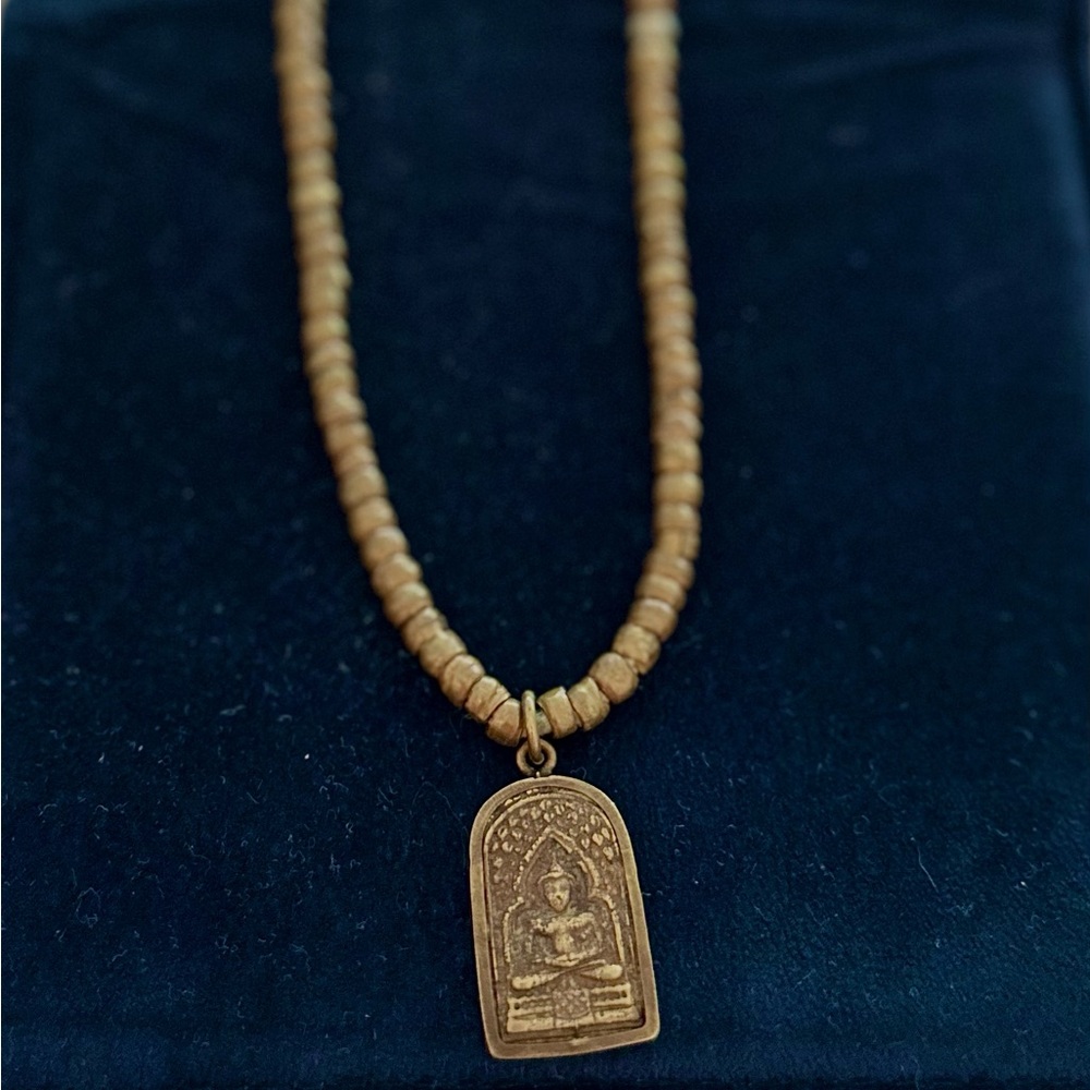 Sweet Evie Buddha pendant necklace.